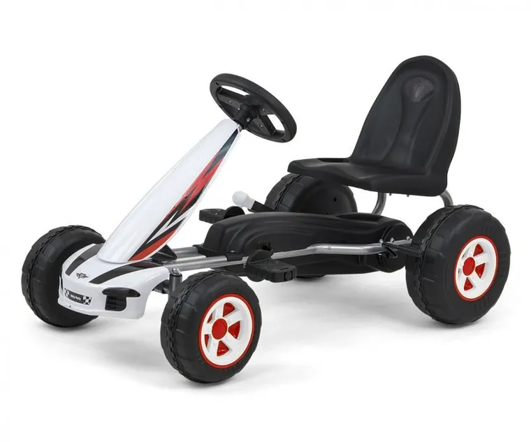 Milly Mally, Viper White, gokart na pedały, biały