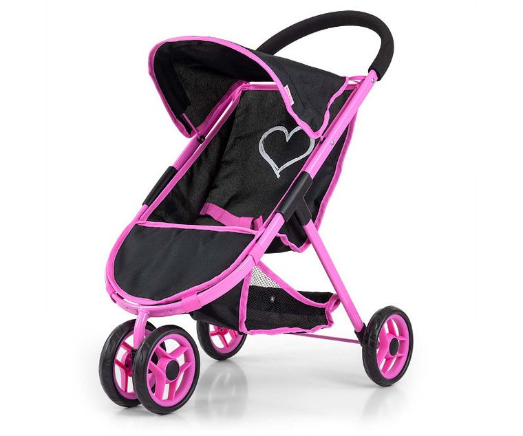 Milly Mally, wózek dla lalek, Susie Prestige Black