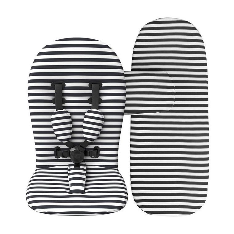 Mima, zestaw: kolorystyczny do wózka Mima Xari, black&white