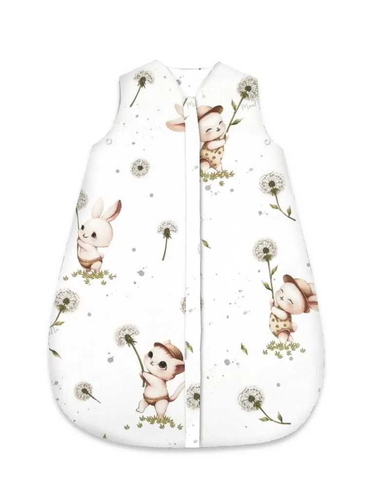 MimiNu, Avi, Kotki, śpiworek bawełniany, letni, TOG 0.5, 3-12m
