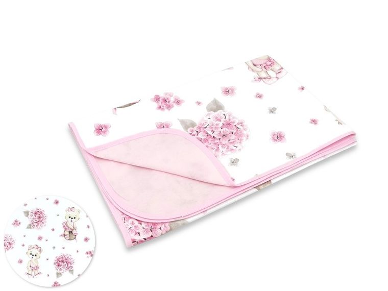 MimiNu, Baletnica, kocyk, różowy, 75-100 cm