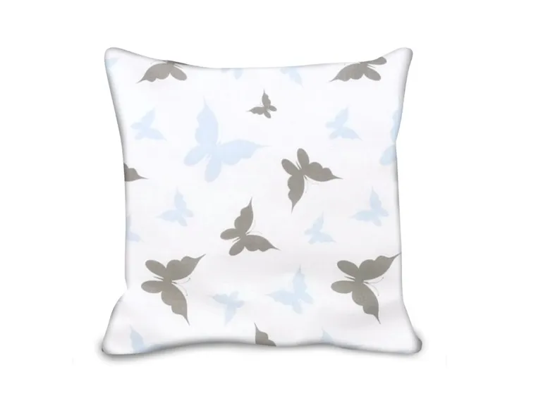 MimiNu, Butterfly, poszewka na poduszkę jaśka, na suwak, 40-40 cm