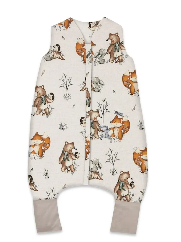 MimiNu, Czas na zabawę, śpiworek do spania z nogawkami, całoroczny, TOG 2-2.5, rozmiar S, 1-2.5 l