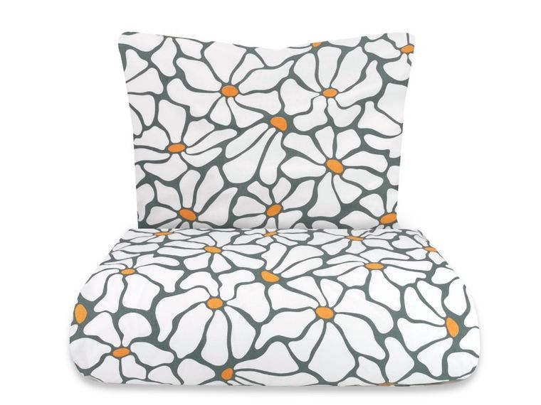 MimiNu, Daisy, 2-częściowy komplet pościeli, 160-200 cm + 70-80 cm