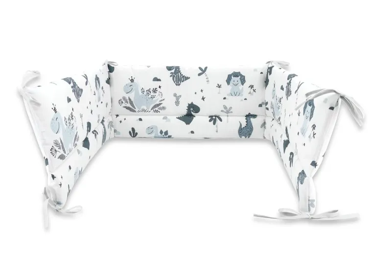 MimiNu, Dino, ochraniacz mocowany na troczki, granat, 180-30 cm