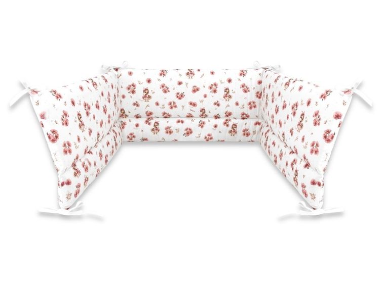 MimiNu, Kaczuszki, ochraniacz, 180-30 cm, pudrowy róż