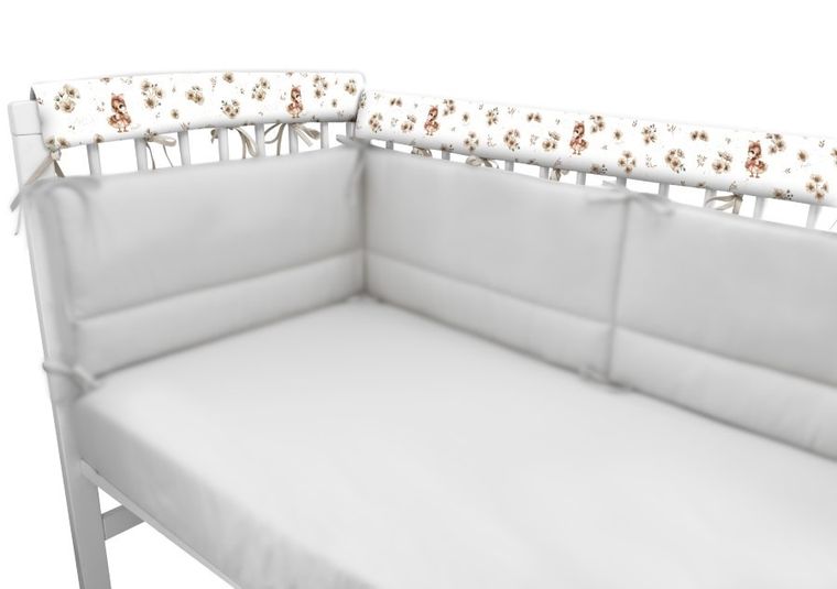 MimiNu, Kaczuszki, ochraniacz na barierki, beż, 140-20 cm