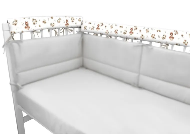 MimiNu, Kaczuszki, ochraniacz na barierki, beż, 60-20 cm