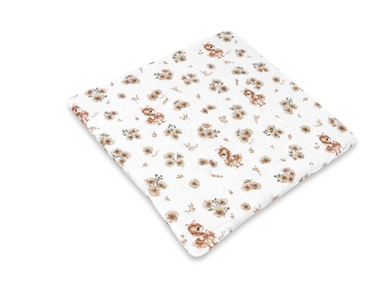 MimiNu, Kaczuszki, płaska poduszka, beż, 40-40 cm