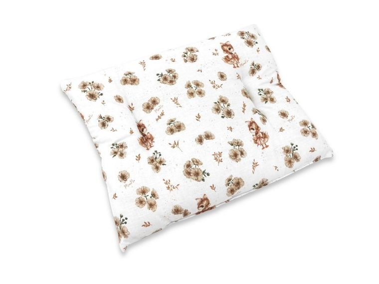 MimiNu, Kaczuszki, poduszka bawełniana, beż, 30-40 cm