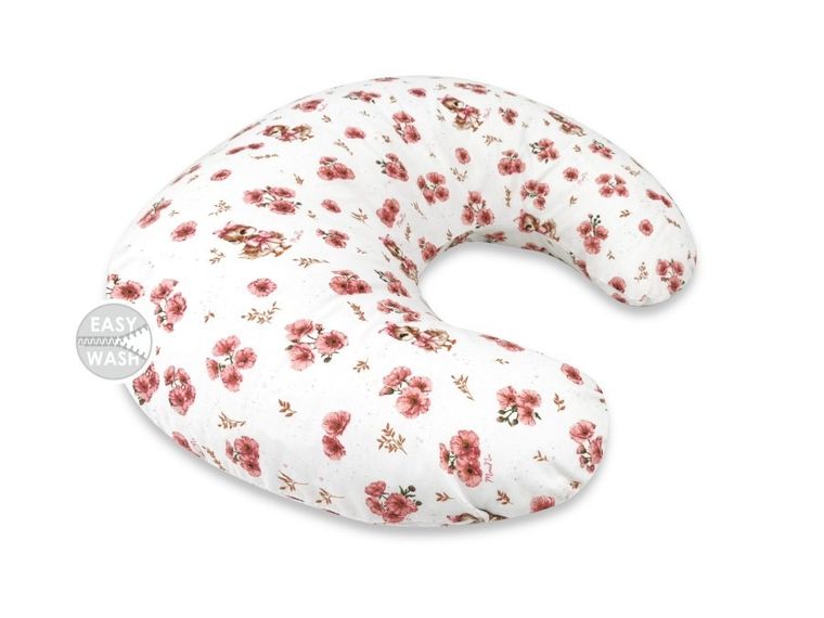 MimiNu, Kaczuszki, poduszka do spania i karmienia, pudrowy róż