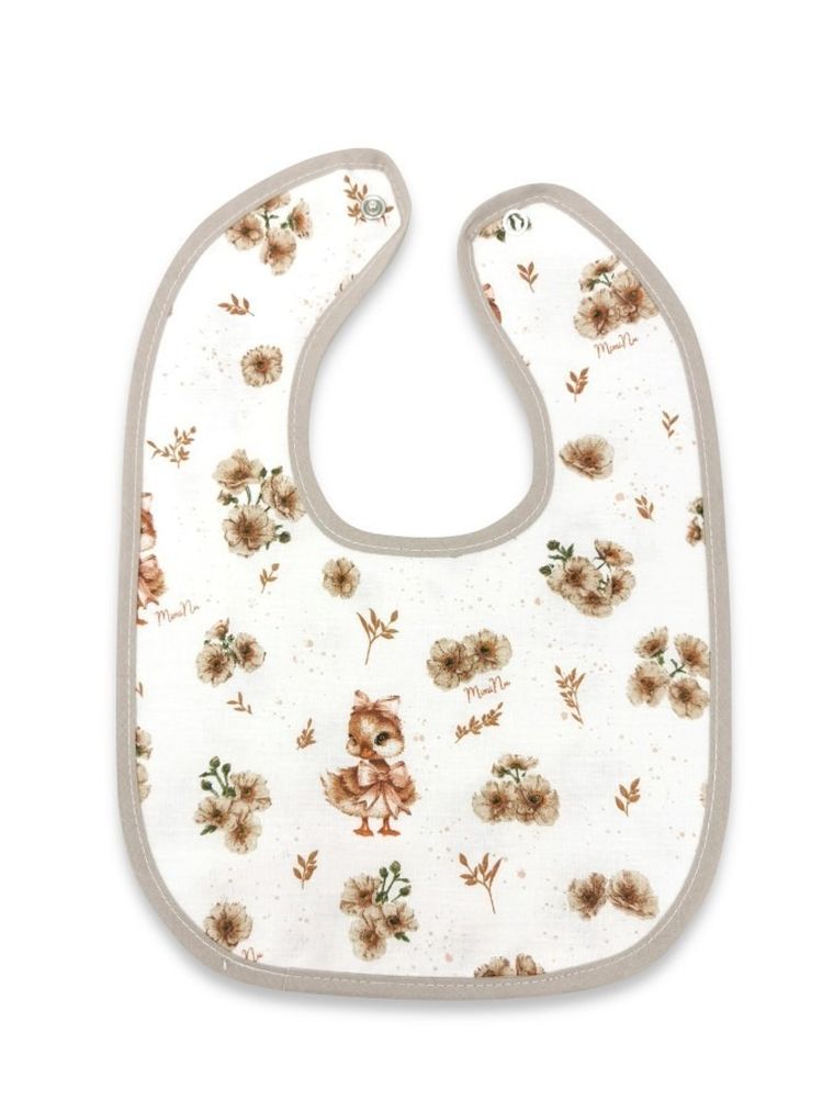 MimiNu, Kaczuszki, śliniak wodoodporny, beż