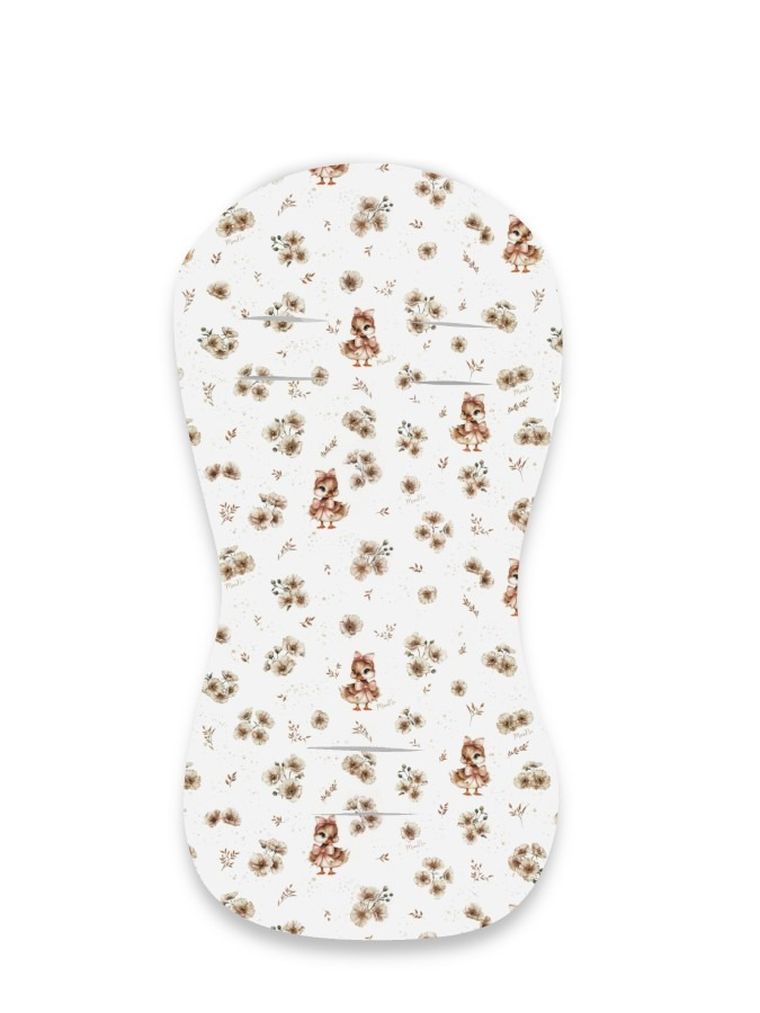 MimiNu, Kaczuszki, wkładka uniwersalna, bawełna, beż, 35-70 cm