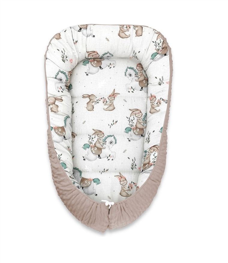 MimiNu, Karuzela, kokon niemowlęcy, 55-75, minky