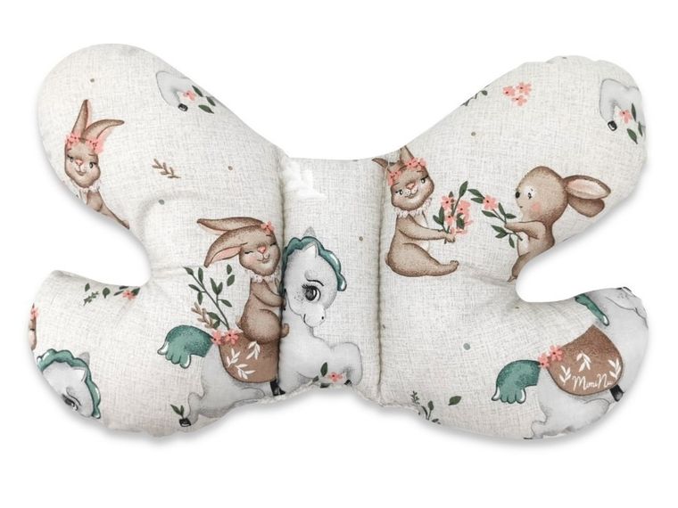 MimiNu, Karuzela, poduszka antywstrząsowa, motylek