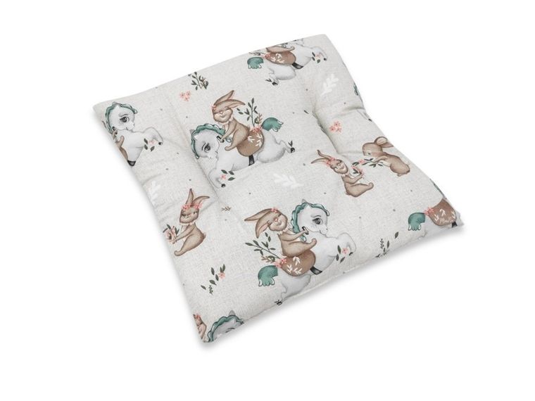 MimiNu, Karuzela, poduszka bawełniana, 40-40 cm