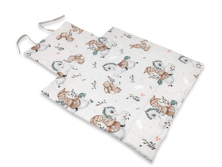 MimiNu, Karuzela, przewijak mobilny, bawełna, 70-50 cm