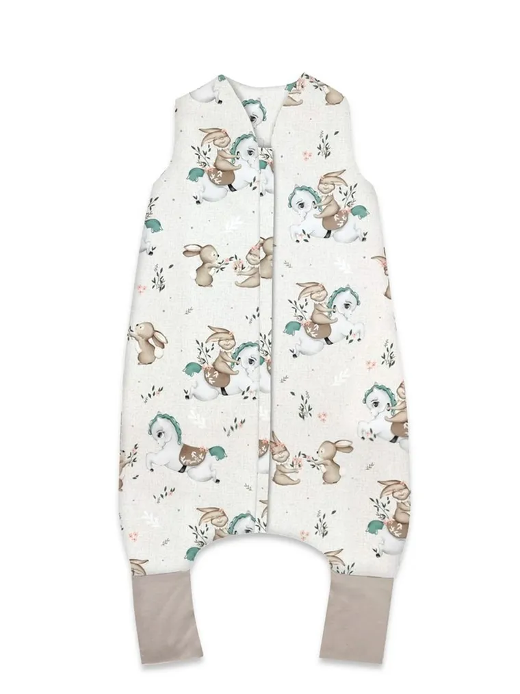 MimiNu, Karuzela, śpiworek do spania z nogawkami, całoroczny, TOG 2-2.5, rozmiar M, 2-6 l