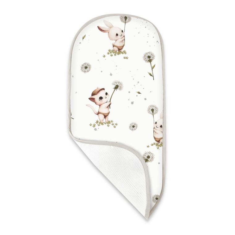 MimiNu, Kotki, materac do gondoli z siateczki 3D