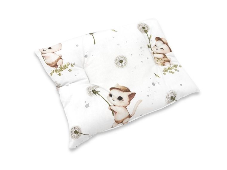 MimiNu, Kotki, poduszka bawełniana, 30-40 cm