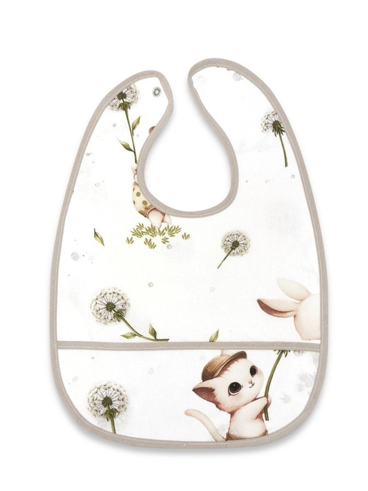 MimiNu, Kotki, śliniak wodoodporny z kieszonką