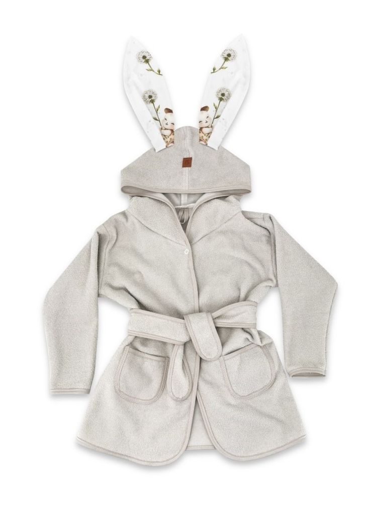 MimiNu, Kotki, szlafrok termofrotte, rozmiar 98-104