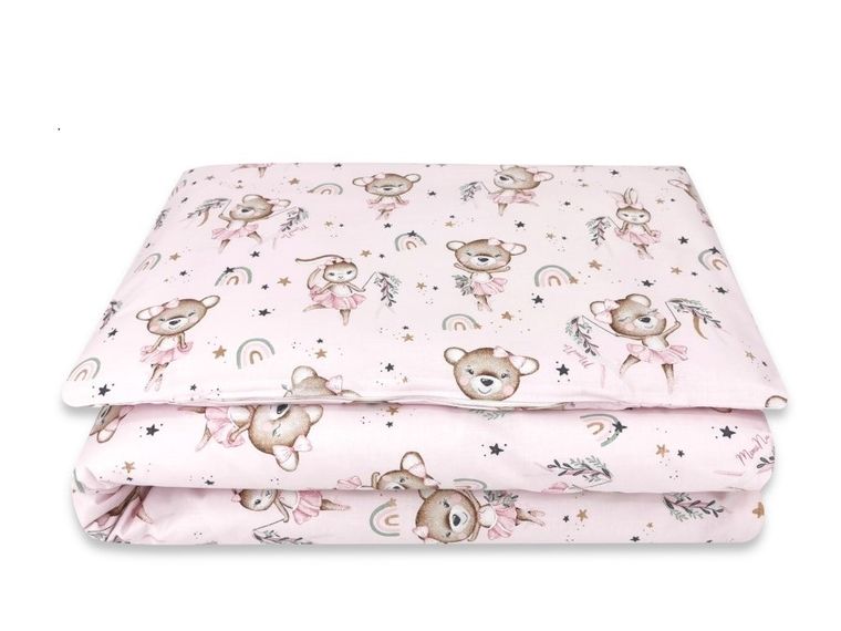 MimiNu, Little Ballerina, 2-częściowy komplet pościeli, 135-100 cm