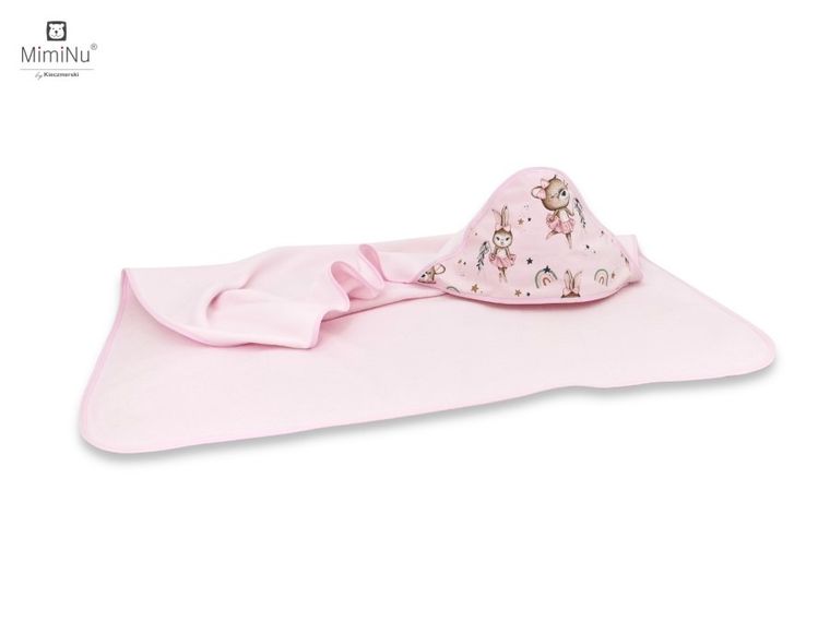MimiNu, Little Ballerina, okrycie kąpielowe, termofrotte, 100-100 cm