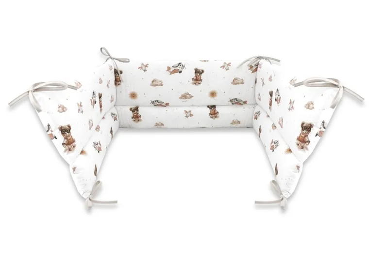 MimiNu, Misie, ochraniacz, 180-30 cm, beż