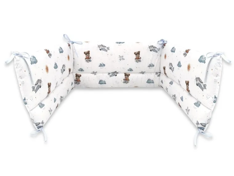 MimiNu, Misie, ochraniacz, 180-30 cm, błękit