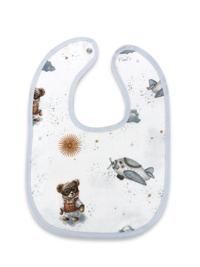 MimiNu, Misie, śliniak wodoodporny, błękit