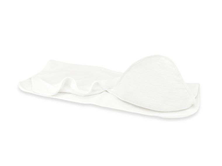 MimiNu, okrycie kąpielowe, muślin, śmietanka, 100-100 cm