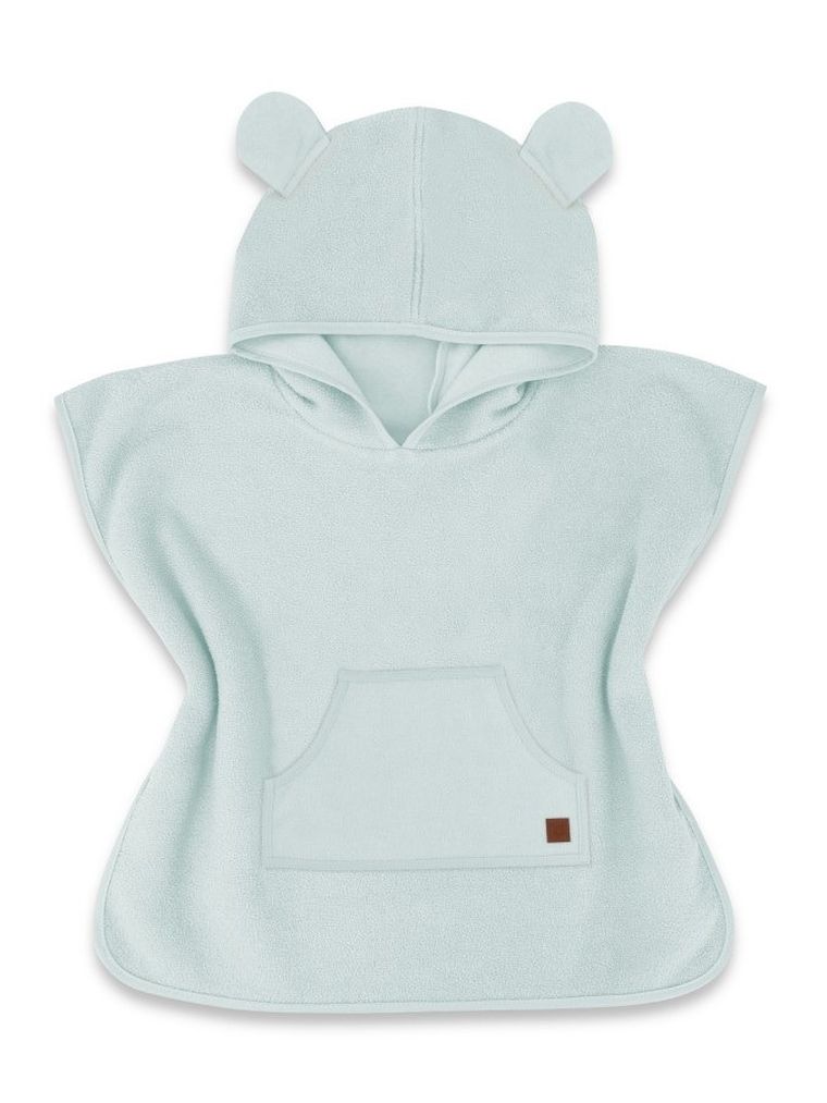 MimiNu, ponczo termofrotte z kieszonką, mięta, 1-4 l.