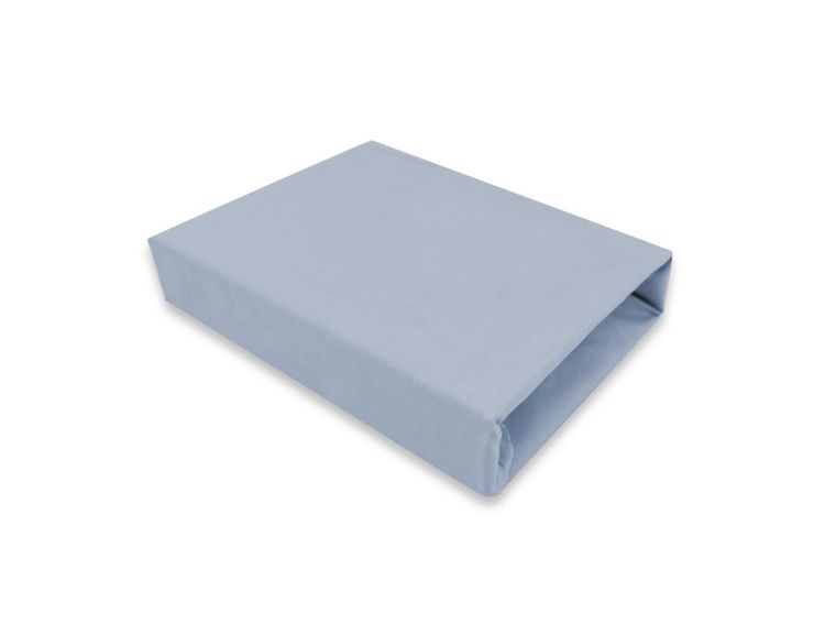 MimiNu, prześcieradło na gumce, jersey, jeans, 60-120 cm