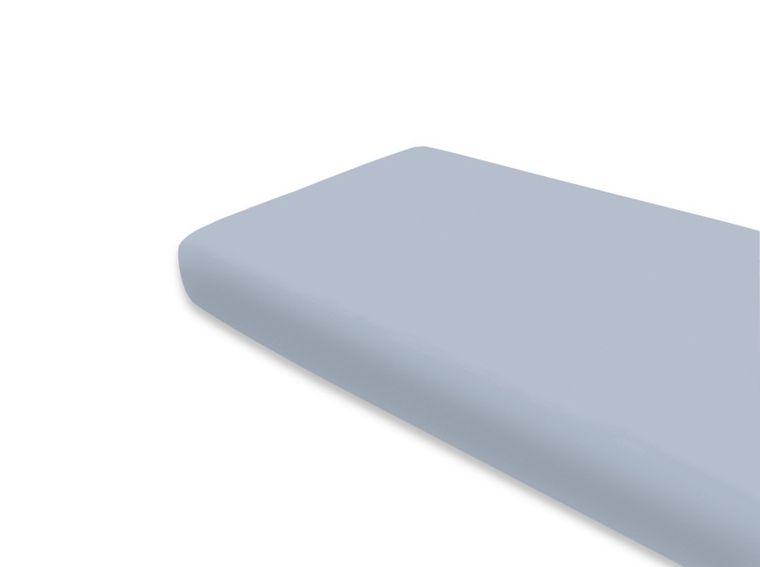 MimiNu, prześcieradło na gumce, jersey, jeans, 80-160 cm