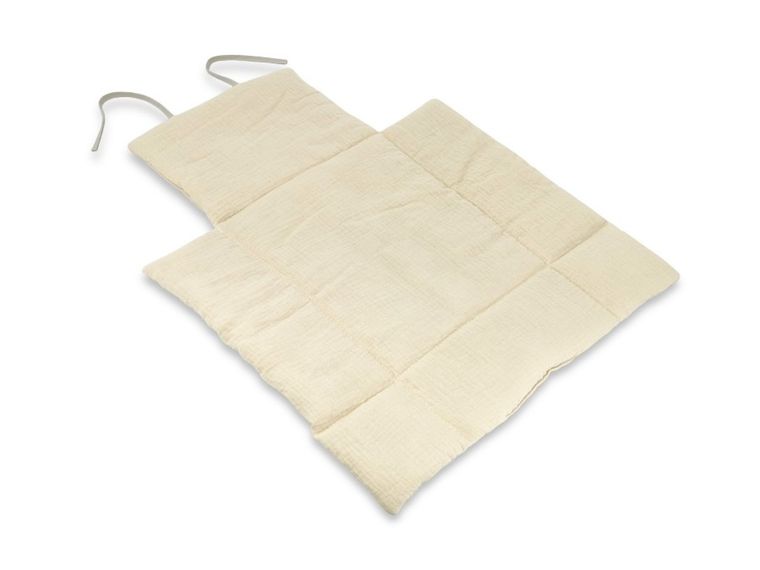 MimiNu, przewijak mobilny, muślin, ciepły beż, 70-50 cm