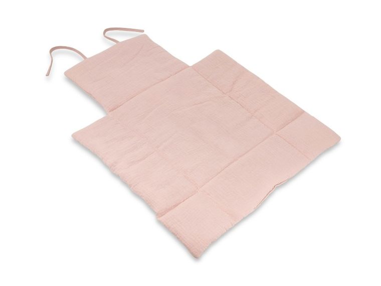 MimiNu, przewijak mobilny, muślin, pudrowy róż, 70-50 cm