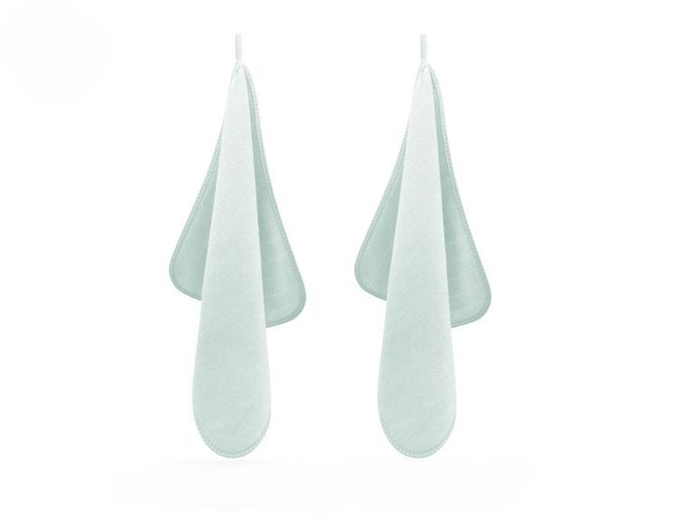 MimiNu, ręcznik, termofrotte, mięta, 40-40 cm, 2 szt.