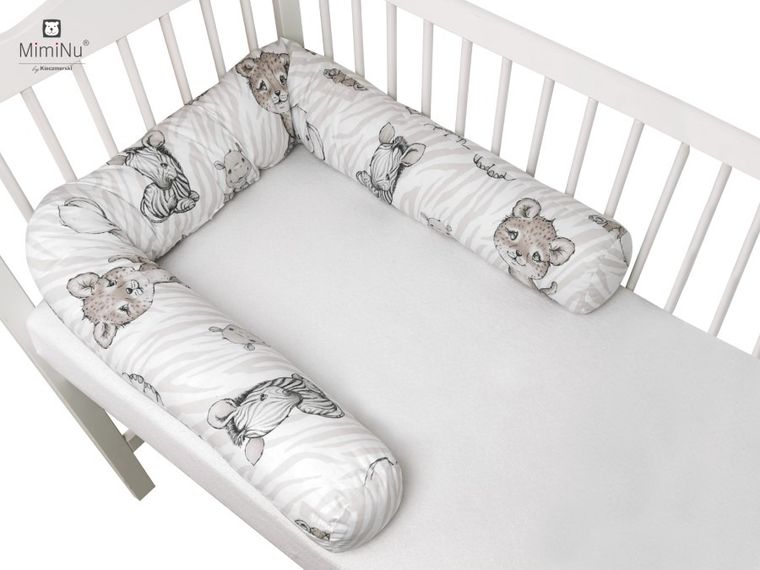 MimiNu, Safari, ochraniacz do łóżeczka, wałek