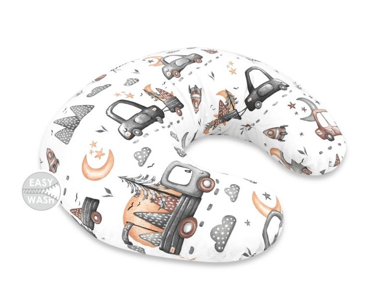 MimiNu, Samochodziki Szare, poduszka do karmienia