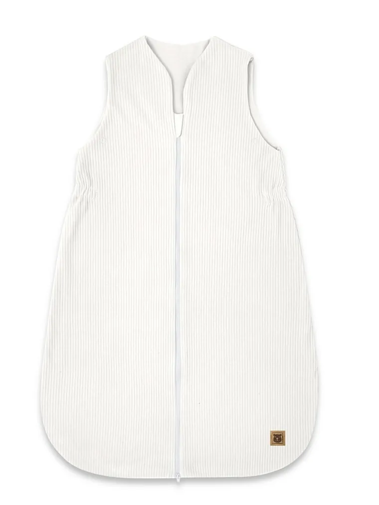 MimiNu, Soft, Avi, śpiworek do spania na suwak, prążek, śmietanka, TOG 0.5-1, 3-12m