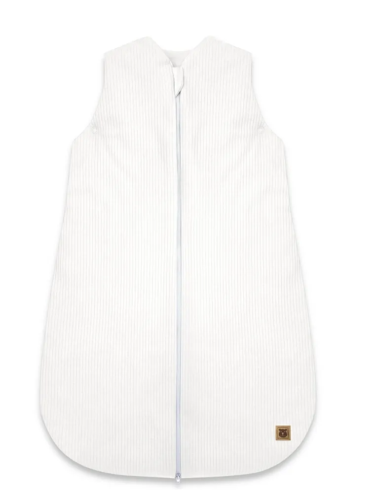 MimiNu, Soft, Avi, śpiworek do spania na suwak, prążek, śmietanka, TOG 2-2.5, 3-12m