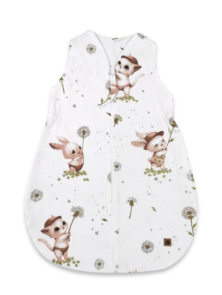 MimiNu, Soft, Avi, śpiworek na suwak, TOG 0.5, kotki, 3-9m