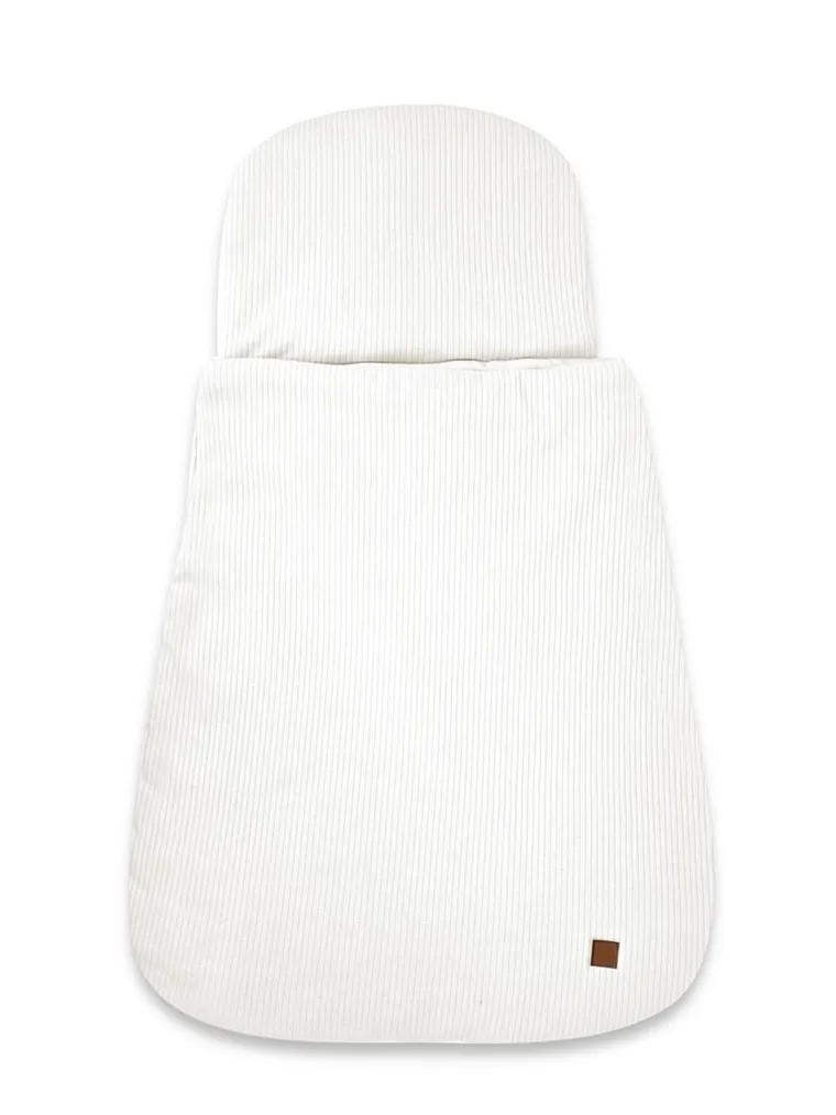 MimiNu, Soft, becik do spania i tulenia, prążek, TOG 2-2.5, śmietanka