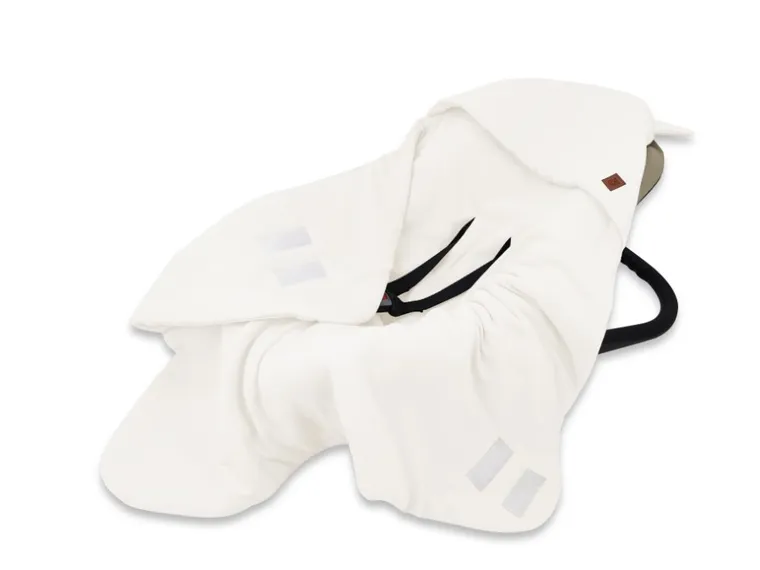 MimiNu, Soft, otulacz, śpiworek do wózka/fotelika samochodowego, śmietanka, TOG 2-2.5, 90-90 cm, 0-3 l