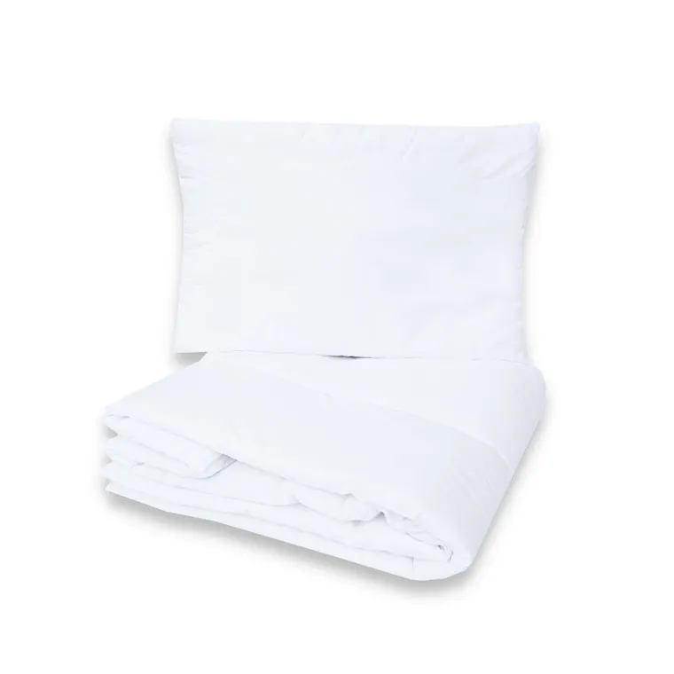 MimiNu, Standard, 2-częściowy komplet wypełnienia pościeli, biały, 135-100 cm