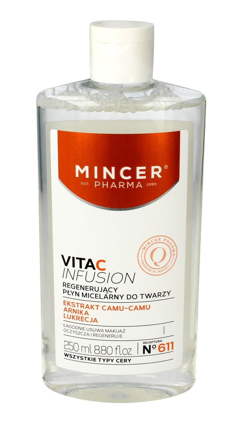 Mincer Pharma, VitaClnfusion nr 611, płyn mincelarny, 250 ml
