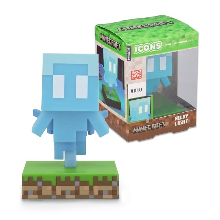 Minecraft, Allay, lampka, 11 cm