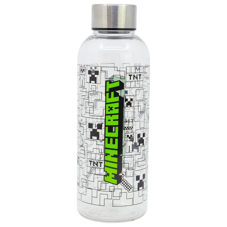 Minecraft, butelka plastikowa na wodę, 850 ml