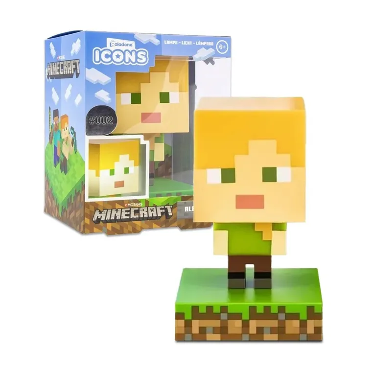 Minecraft, lampka, Icons, Alex